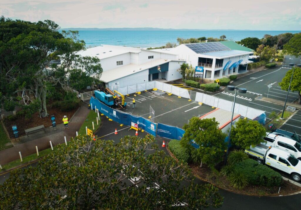 Unitywater project - Rickmans Pde, Bribie Island 2 - small